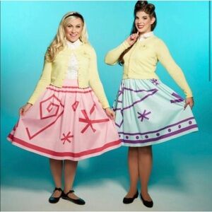 Disney Dress Shop Her Universe Alice in Wonderland Teacup Skirt pink size XLarge